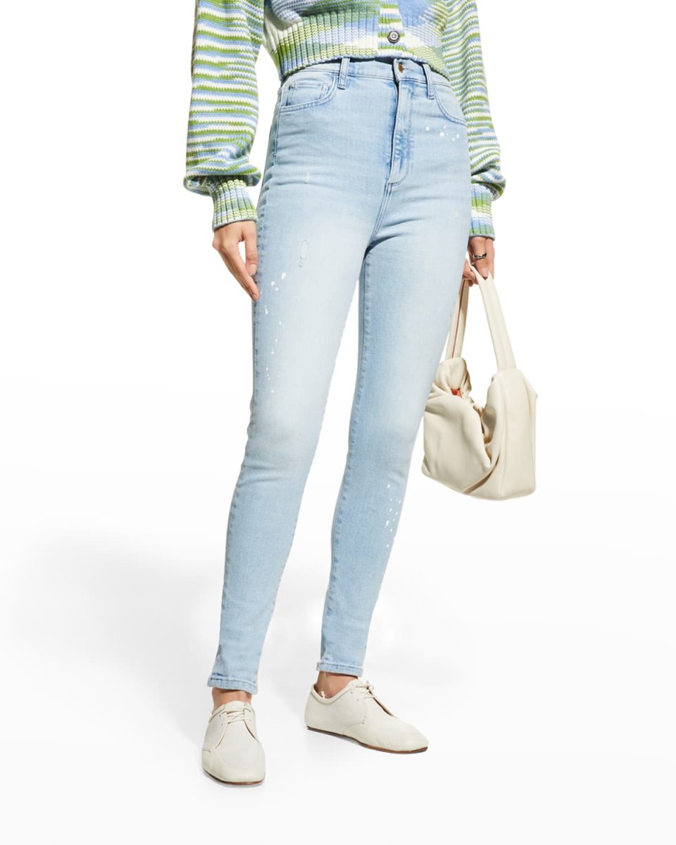The High-Rise Skinny Jeans